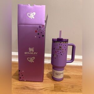 Olivia Rodrigo Purple and White Stanley.